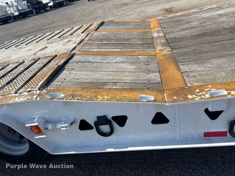 image for item EG6050 1998 Trail King TK70H lowboy equipment trailer