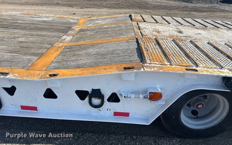 image for item EG6050 1998 Trail King TK70H lowboy equipment trailer