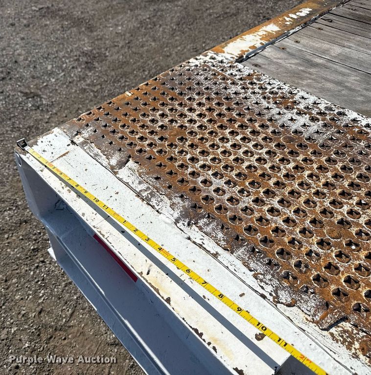 image for item EG6050 1998 Trail King TK70H lowboy equipment trailer