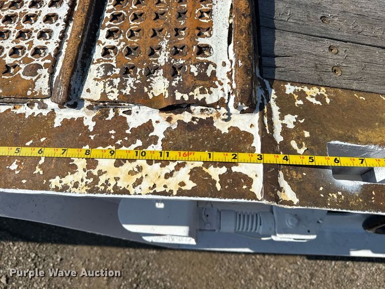 image for item EG6050 1998 Trail King TK70H lowboy equipment trailer