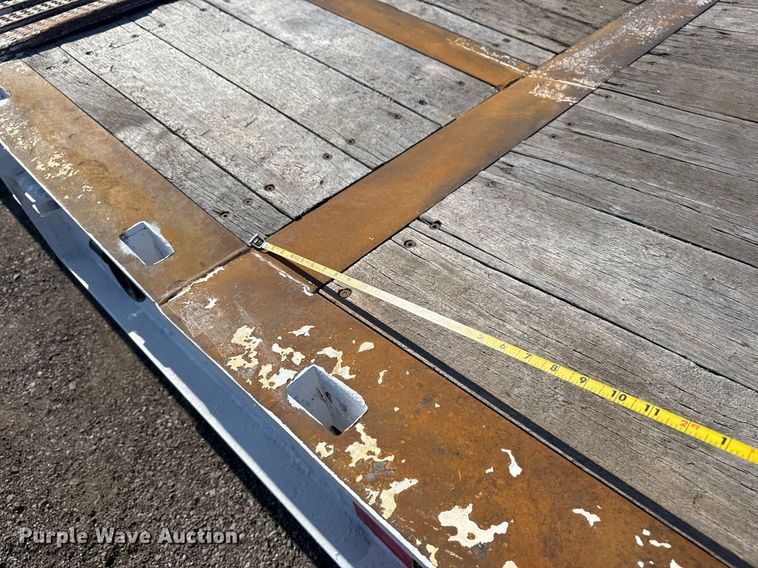 image for item EG6050 1998 Trail King TK70H lowboy equipment trailer