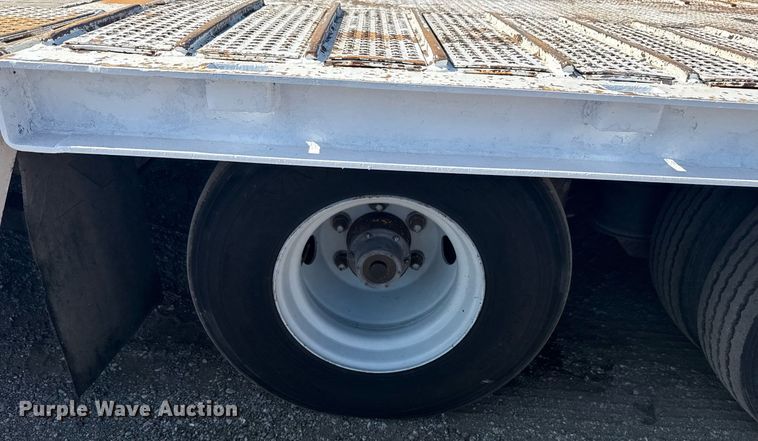 image for item EG6050 1998 Trail King TK70H lowboy equipment trailer