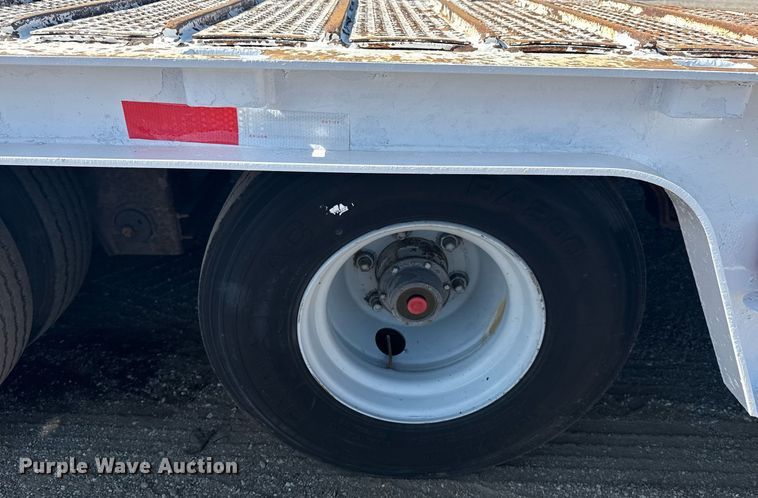 image for item EG6050 1998 Trail King TK70H lowboy equipment trailer