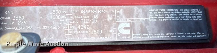 image for item EG6058 2018 Kenworth T680 semi truck