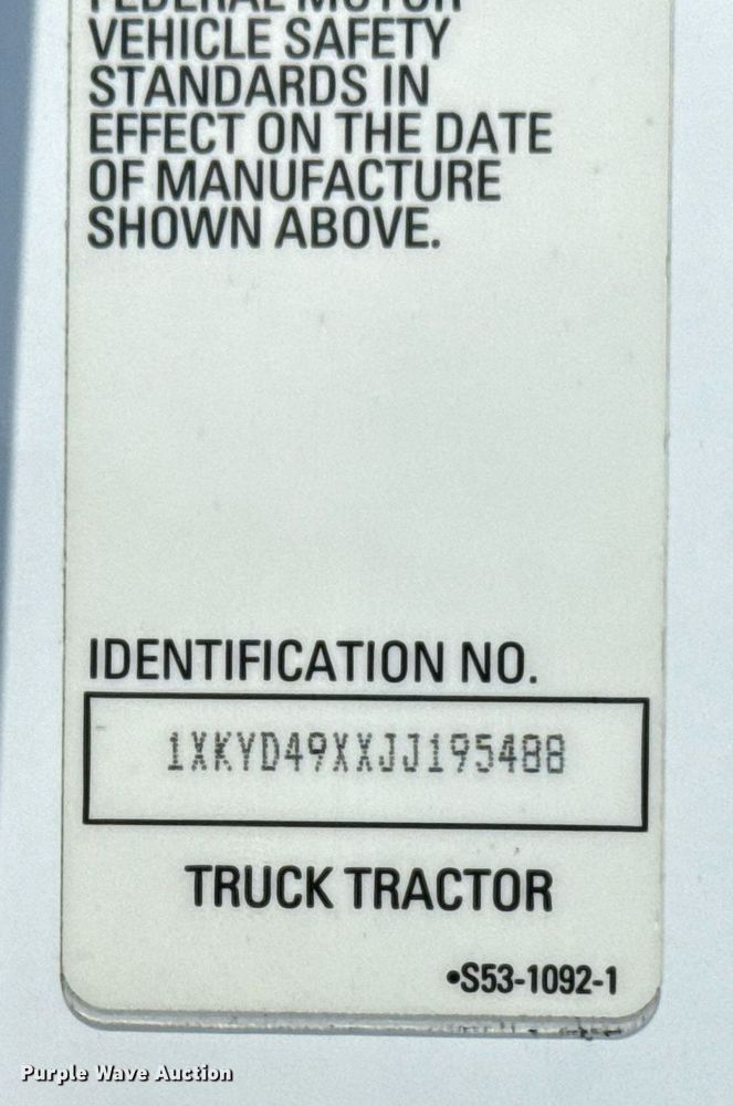 image for item EG6058 2018 Kenworth T680 semi truck