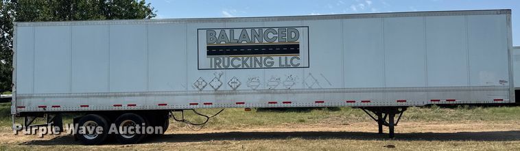 image for item EG6099 2010 Wabash dry van trailer