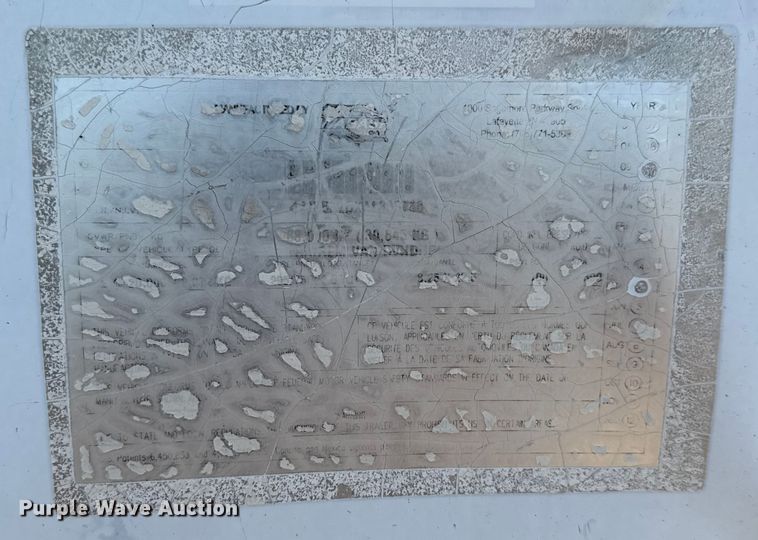 image for item EG6099 2010 Wabash dry van trailer