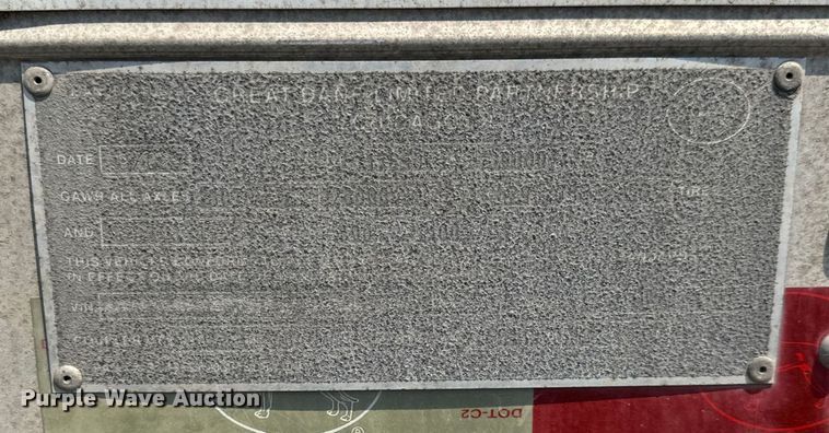 image for item EG6101 2003 Great Dane dry van trailer