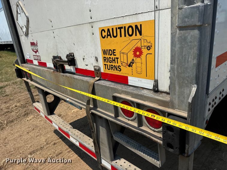 image for item EG6102 2013 Wabash DVCVHPC dry van trailer