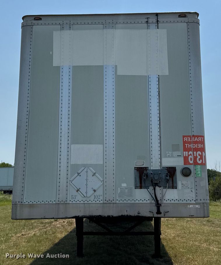 image for item EG6103 2002 Wabash DVCVHSA dry van trailer