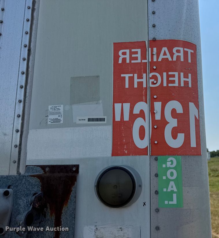 image for item EG6103 2002 Wabash DVCVHSA dry van trailer