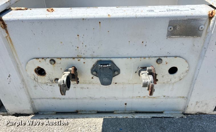 image for item EK8456 1996 Trail King lowboy equipment trailer