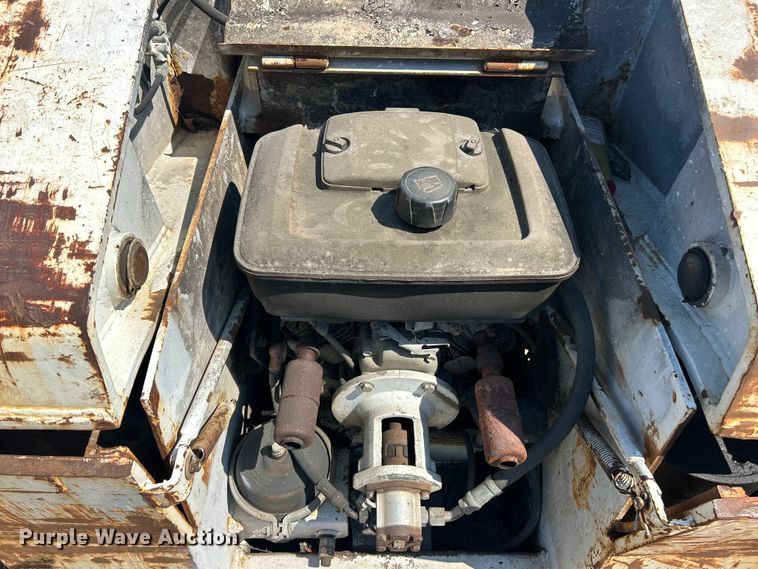 image for item EK8456 1996 Trail King lowboy equipment trailer