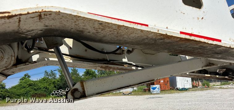 image for item EK8456 1996 Trail King lowboy equipment trailer
