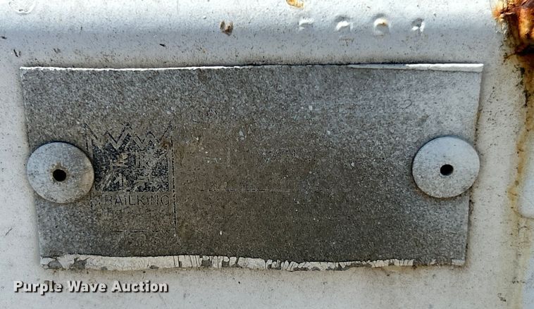 image for item EK8456 1996 Trail King lowboy equipment trailer
