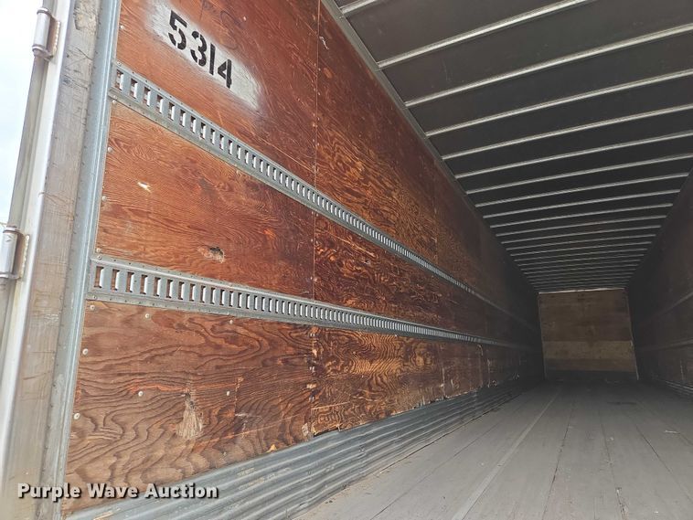 image for item EM7360 1997 Utility Trailer Manufacturer dry van trailer