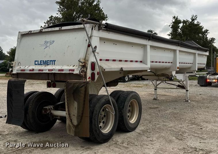 image for item EN5538 2015 Clement Starlight end dump trailer