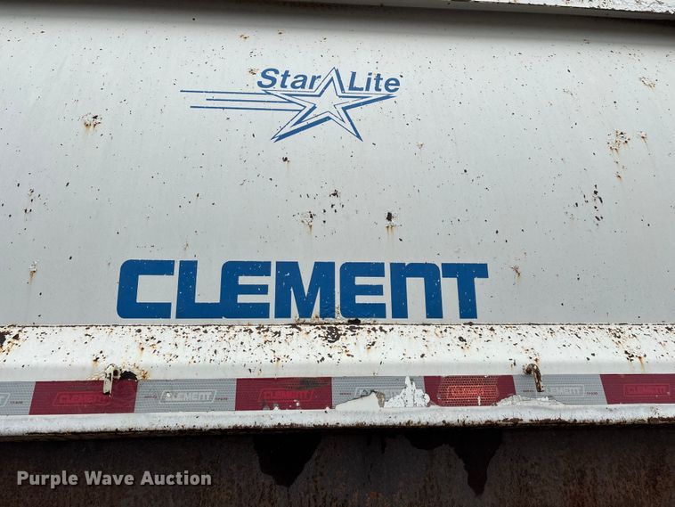 image for item EN5538 2015 Clement Starlight end dump trailer