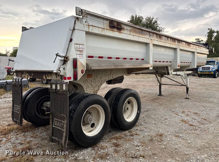 image for item EN5541 2017 Clement Starlite 35 end dump trailer