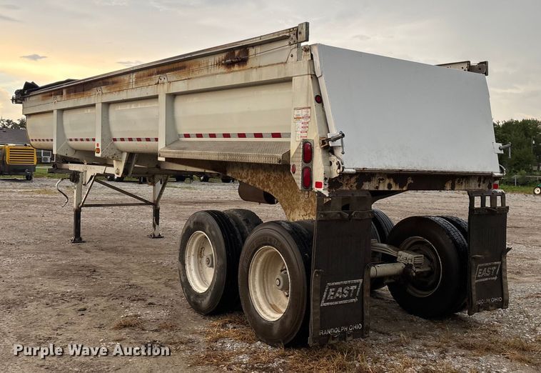 image for item EN5541 2017 Clement Starlite 35 end dump trailer