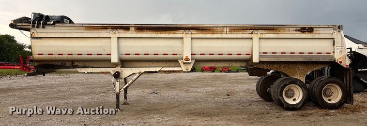 image for item EN5541 2017 Clement Starlite 35 end dump trailer