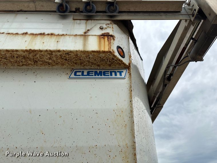 image for item EN5541 2017 Clement Starlite 35 end dump trailer