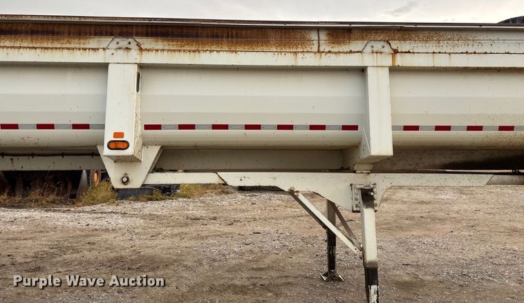 image for item EN5541 2017 Clement Starlite 35 end dump trailer