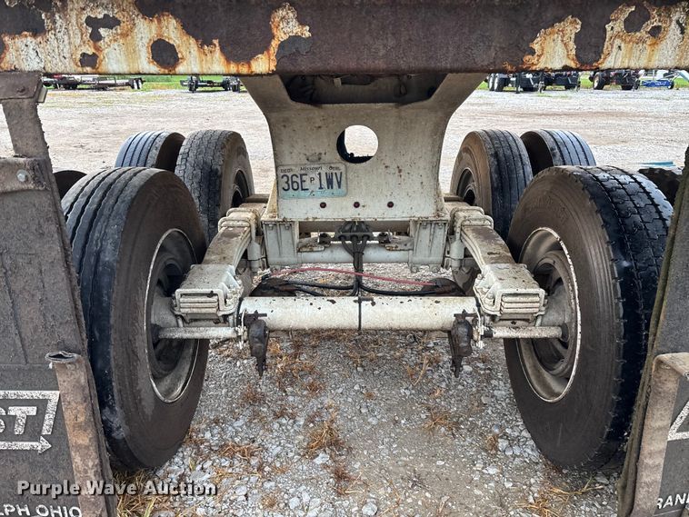 image for item EN5541 2017 Clement Starlite 35 end dump trailer