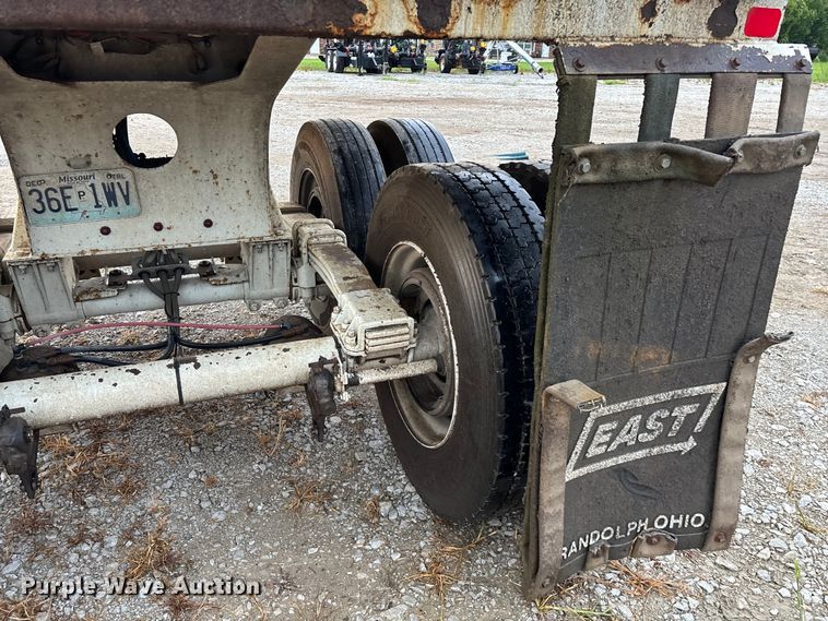 image for item EN5541 2017 Clement Starlite 35 end dump trailer