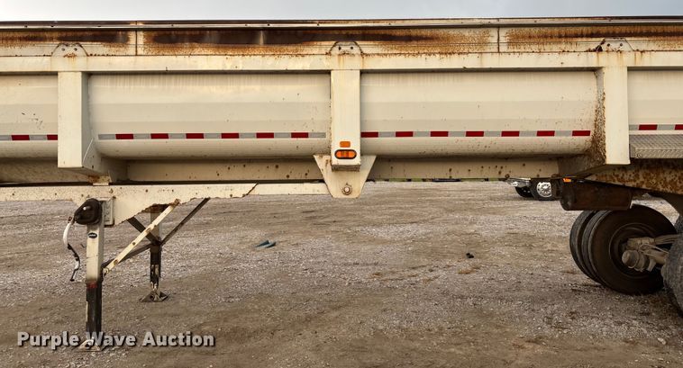 image for item EN5541 2017 Clement Starlite 35 end dump trailer