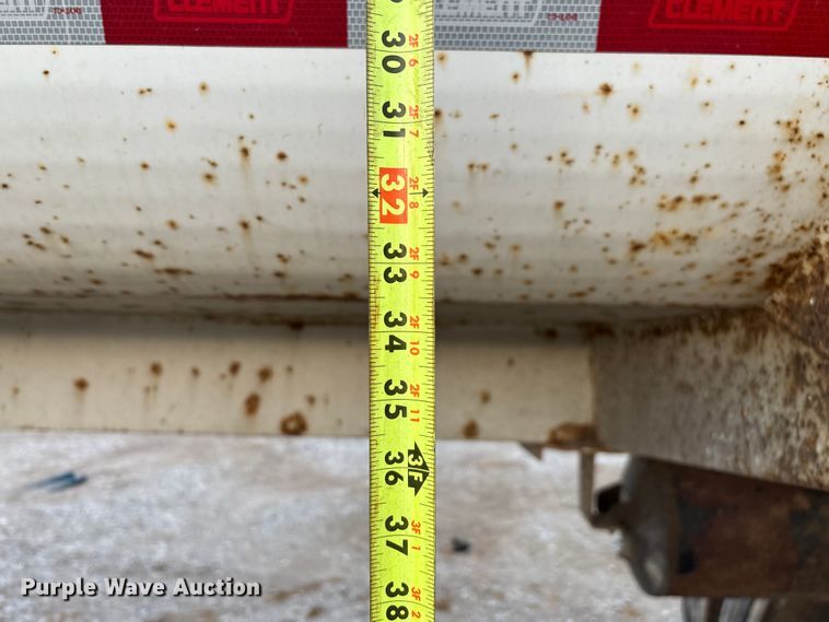 image for item EN5541 2017 Clement Starlite 35 end dump trailer