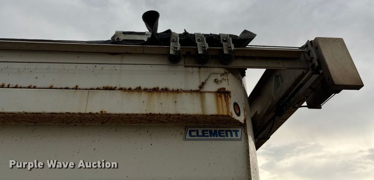 image for item EN5541 2017 Clement Starlite 35 end dump trailer