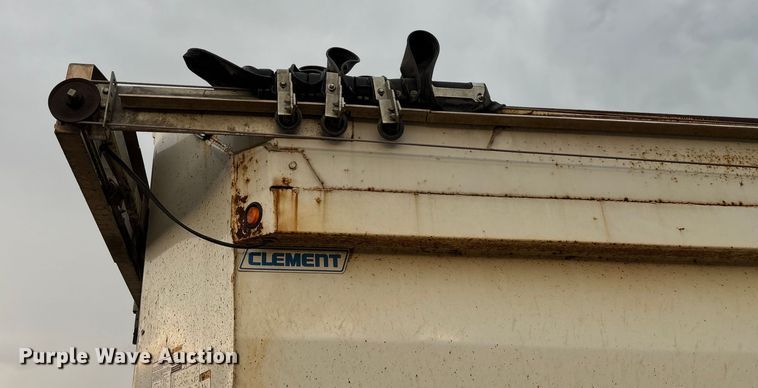 image for item EN5541 2017 Clement Starlite 35 end dump trailer