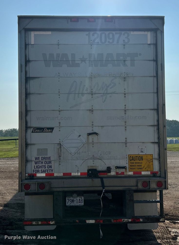 image for item ET3031 2008 Great Dane dry van trailer