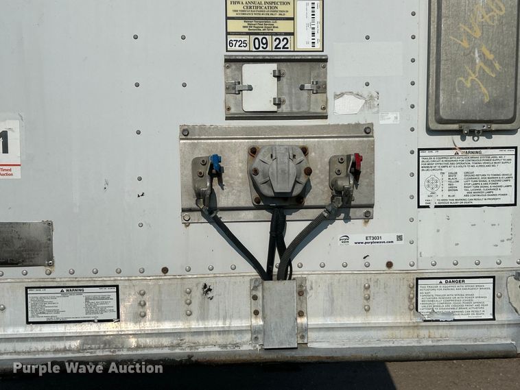 image for item ET3031 2008 Great Dane dry van trailer