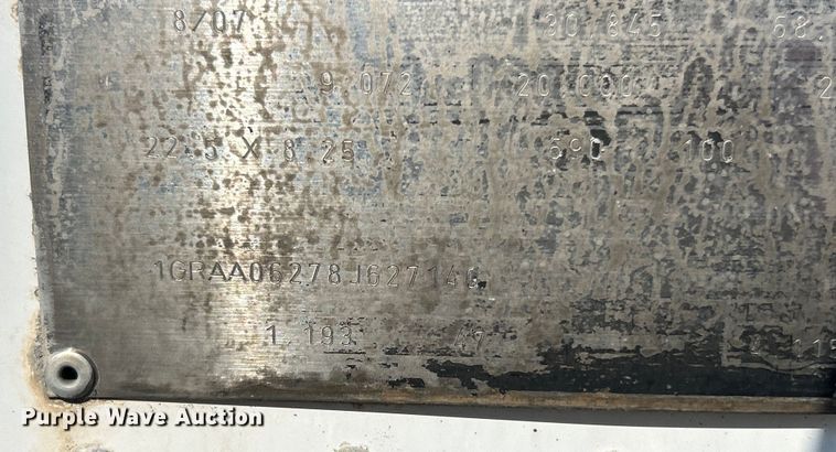 image for item ET3031 2008 Great Dane dry van trailer