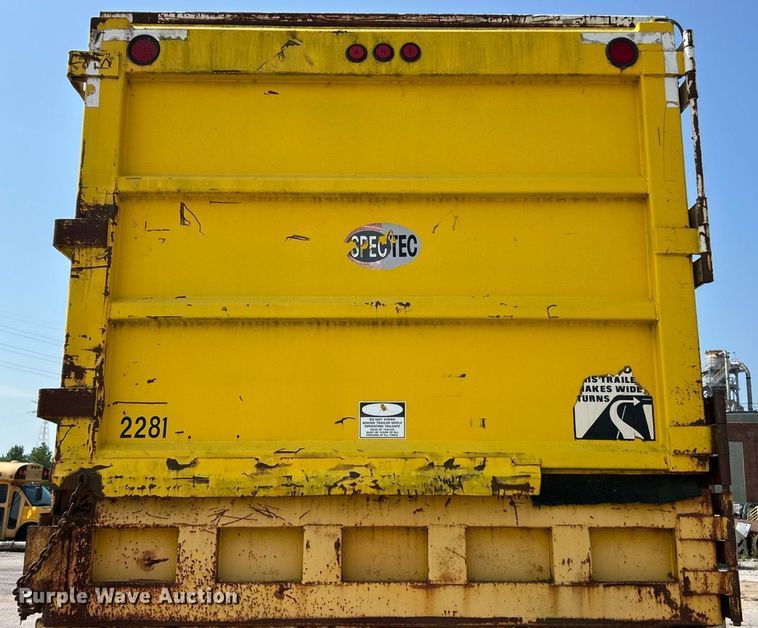 image for item ET3058 2007 Spector Manufacturing SEC389696 ejector trailer