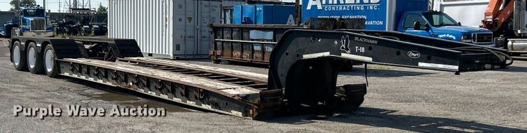 image for item ET3062 2003 Etnyre Blackhawk lowboy equipment trailer