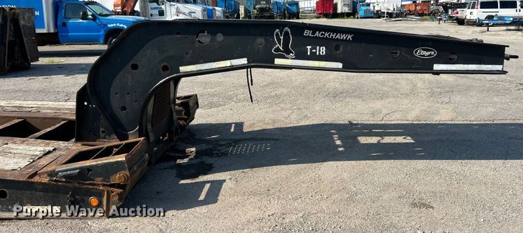 image for item ET3062 2003 Etnyre Blackhawk lowboy equipment trailer