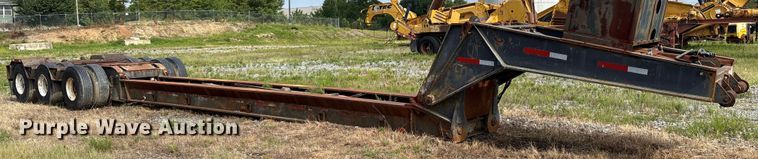 image for item ET7035 1980 TALN Lowboy beam trailer