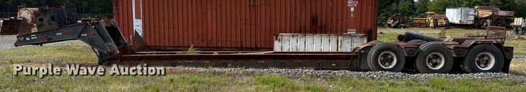 image for item ET7035 1980 TALN Lowboy beam trailer