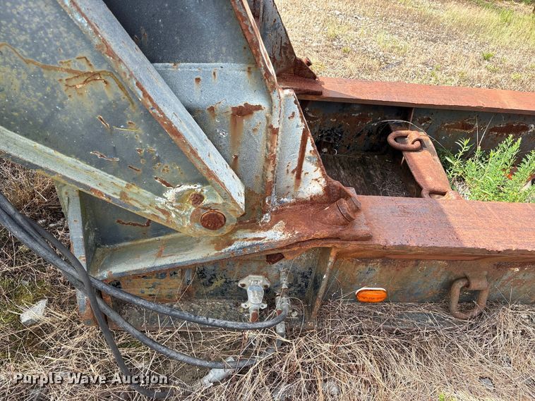 image for item ET7035 1980 TALN Lowboy beam trailer