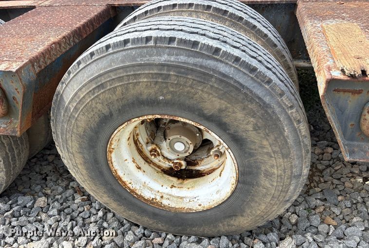 image for item ET7035 1980 TALN Lowboy beam trailer