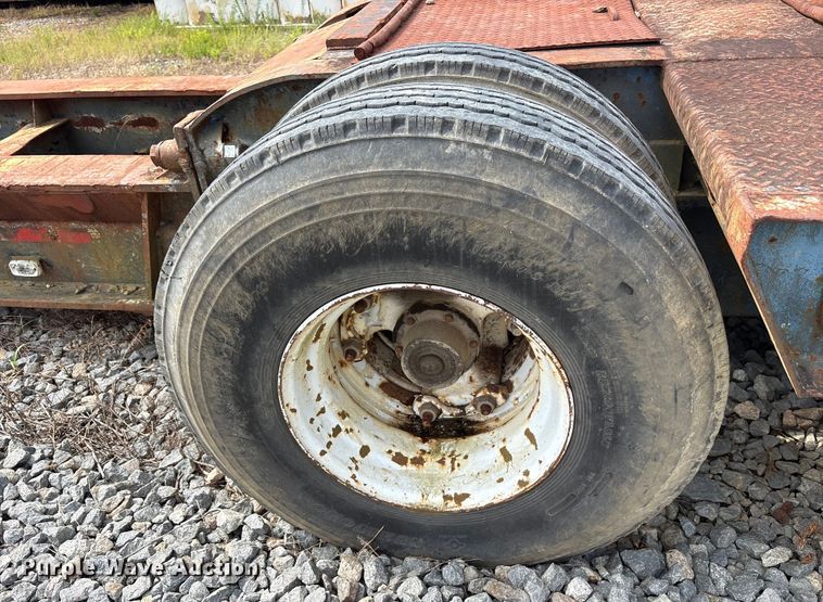 image for item ET7035 1980 TALN Lowboy beam trailer