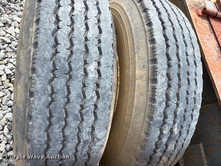 image for item ET7035 1980 TALN Lowboy beam trailer