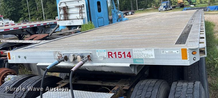 image for item ET7045 2015 Fontaine HCR222WSA Revolution 52  flatbed trailer