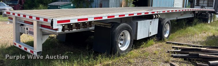 image for item ET7045 2015 Fontaine HCR222WSA Revolution 52  flatbed trailer
