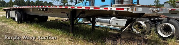 image for item ET7047 2015 Fontaine HCR5222WSA Revolution 52 flatbed trailer