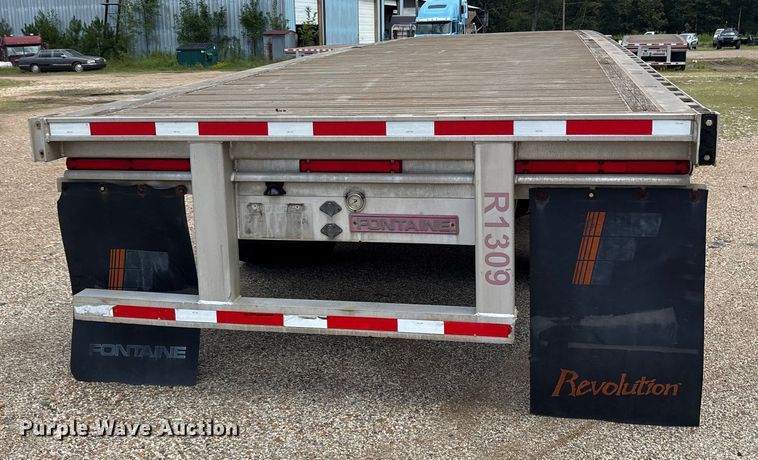 image for item ET7048 2013 Fontaine HAR5222WSA Revolution 52 flatbed trailer