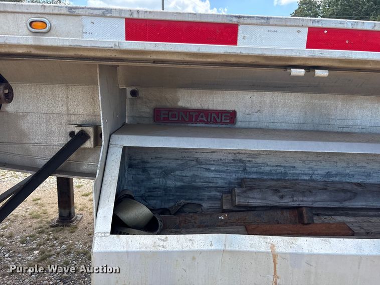 image for item ET7048 2013 Fontaine HAR5222WSA Revolution 52 flatbed trailer